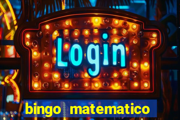bingo matematico para ensino medio